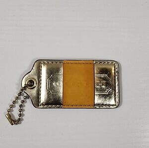 Coach 3.5 Inch Striped Hangtag